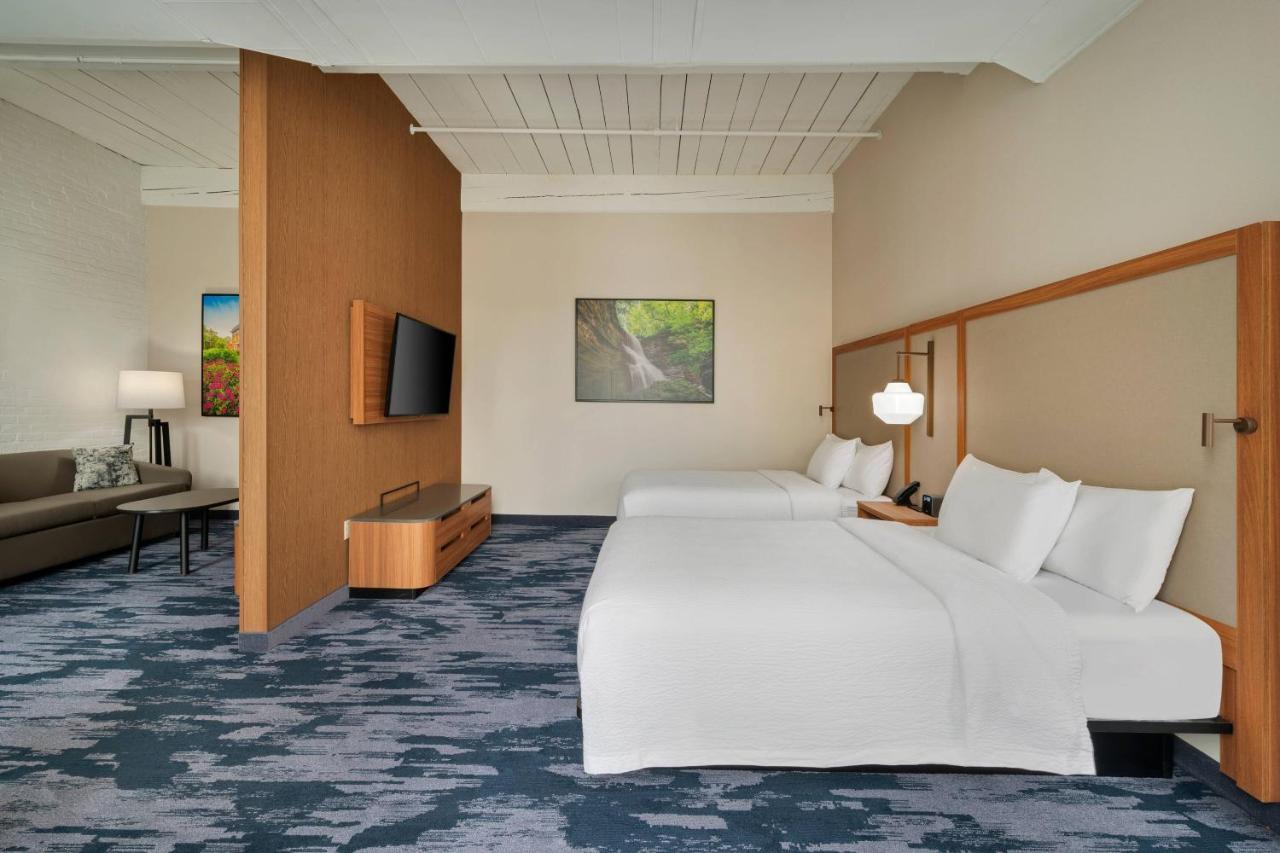 Fairfield Inn & Suites Madison Historic Eagle Cotton Mill ภายนอก รูปภาพ